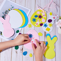 Easter Theme Foam Pendant Decorations&nbsp;HJEW-WH0043-60