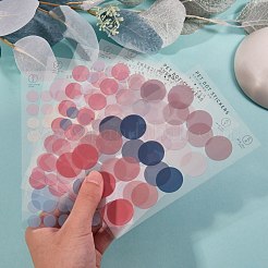 12 Sets 6 Colors Waterproof PET Sticker Set&nbsp;DIY-SZ0001-99