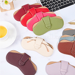 1Pc PU Leather Glasses Case&nbsp;AJEW-CN0006-94F