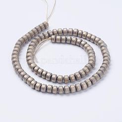 Electroplate Non-Magnetic Synthetic Hematite Beads Strands&nbsp;G-F510-29A