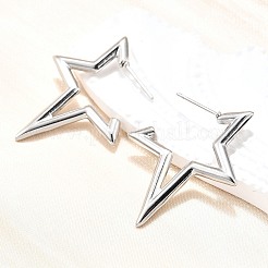 Non-Tarnish 304 Stainless Steel Stud Earrings for Women&nbsp;STAS-D084-25P