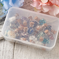 DIY Heart Wishing Bottle Making Kits&nbsp;DIY-CW0001-04