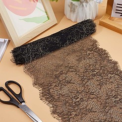 3M Polyester Eyelash Shaped Wide Lace Trim&nbsp;OCOR-WH0020-19A