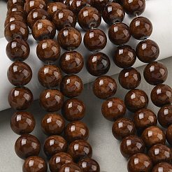 Natural Mashan Jade Round Beads Strands&nbsp;G-D263-10mm-XS14-01