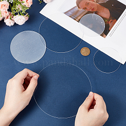 16Pcs 4 Styles Acrylic Plates&nbsp;AJEW-OC0005-32