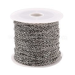 Tarnish Resistant 304 Stainless Steel Cable Chains&nbsp;CHS-R008-15