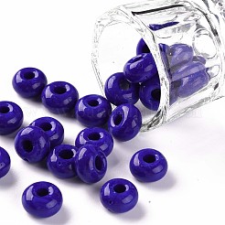 Opaque Colours Glass Round Beads&nbsp;SEED-S045-002A-A03