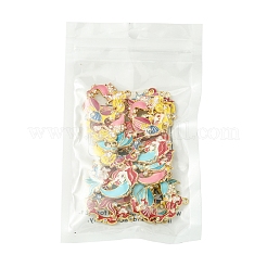 16Pcs 4 Styles Alloy Enamel Pendants&nbsp;ENAM-FS0002-24
