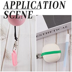 18Pcs 9 Styles Silicone Pendant&nbsp;SIL-GF0001-51A