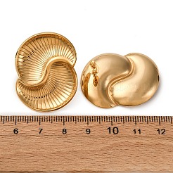 304 Stainless Steel Vortex Spiral Stud Earrings&nbsp;EJEW-C148-01G
