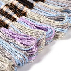 10 Skeins 6-Ply Polyester Embroidery Floss&nbsp;OCOR-K006-A01