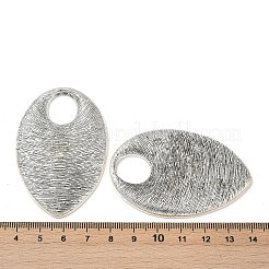 Teardrop Tibetan Style Alloy Big Pendants&nbsp;FIND-M082-01AS