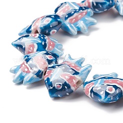 Handmade Porcelain Beads&nbsp;X1-PORC-G002-54F