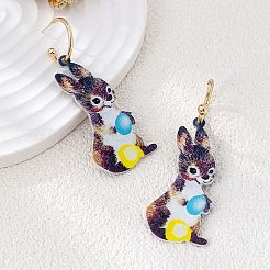 Easter Acrylic Dangle Earrings&nbsp;FS-WG815B0-01