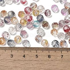 Transparent Colours Glass Round Beads&nbsp;SEED-F006-04A-01
