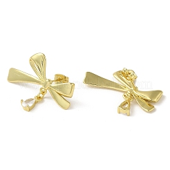 Brass Stud Earrings&nbsp;EJEW-D109-01G