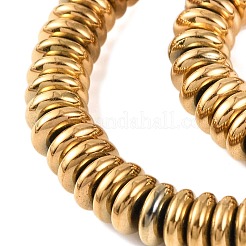 Electroplated Synthetic Non-magnetic Hematite Beads Strands&nbsp;G-H027-D01-02
