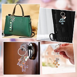 Giraffe Alloy Enamel Keychain&nbsp;KEYC-YW00169-01
