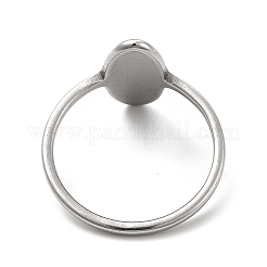 Non-Tarnish 201 Stainless Steel Finger Rings&nbsp;RJEW-G278-39P
