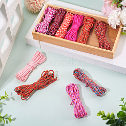 40M 10 Colors Polyester & Spandex Cord Ropes&nbsp;NWIR-TA0001-36
