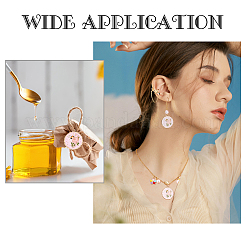 20Pcs 2 Style Alloy Enamel Pendants&nbsp;ENAM-PH0002-14