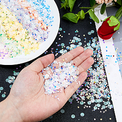 120G 6 Colors PET Nail Art Sequins Decoration Accessories&nbsp;MRMJ-DC0001-12