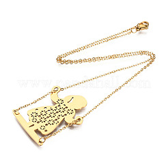 201 Stainless Steel Pendant Necklaces&nbsp;NJEW-T009-JN112-2-85