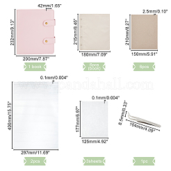 PU Binder Noterbook for Flower Press with Storage Bag&nbsp;DIY-WH0028-58