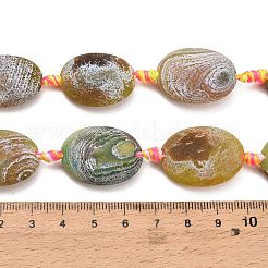 Natural Weathered Agate Beads Strands&nbsp;G-A321-Q02-01