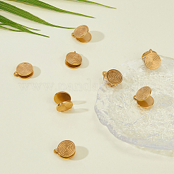 8Pcs 304 Stainless Steel Vortex Cuff Earrings&nbsp;EJEW-FI0003-29G