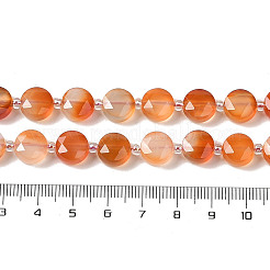 Natural Flower Agate Bead Strands&nbsp;G-NH0013-A01-01