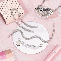 4Pcs 2 Style Iron Shoe Chain&nbsp;DIY-FG0003-14