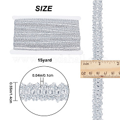 Filigree Corrugated Lace Ribbon&nbsp;OCOR-WH0079-67C