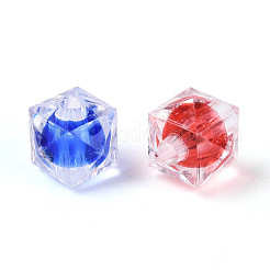 Transparent Acrylic Beads&nbsp;X-OACR-Q197-03