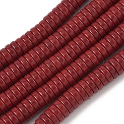 Dyed Natural Magnesite Beads Strands&nbsp;G-M448-F01-02