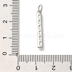 Rack Plating Brass Micro Pave Cubic Zirconia Pendants&nbsp;KK-I720-48P