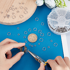 Stainless Steel Open Small Jump Rings&nbsp;STAS-PH0004-01-M