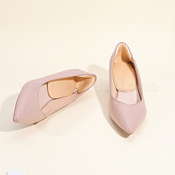 12 Pairs 2 Colors Self-adhesive Sponge T Shape Heel Sticker&nbsp;DIY-WR0005-70