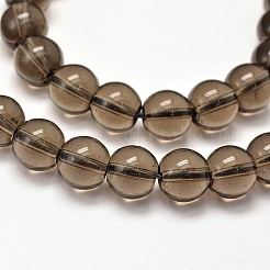 Dyed Synthetic Quartz Round Bead Strands&nbsp;PIEG-J002-13-8mm