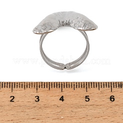 304 Stainless Steel Cuff Open Rings for Women&nbsp;SA-CBAF040-07P