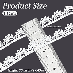 30 Yards Flat Hollow Polyester Lace Trim&nbsp;OCOR-CY0003-98