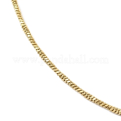 Ion Plating(IP) 304 Stainless Steel Round Snake Chain Necklace for Men Women&nbsp;NJEW-M200-11G