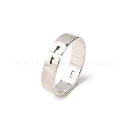 925 Streling Silver Cuff Rings&nbsp;RJEW-P164-01P