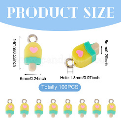 100Pcs Handmade Polymer Clay Charms&nbsp;CLAY-TA0001-96C