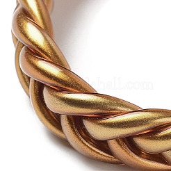 Plastic Cord Braided Stretch Bracelets&nbsp;BJEW-R313-03B