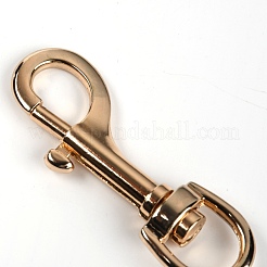 Alloy Round Steel Swivel Eye Bolt Snap Hook&nbsp;PALLOY-WH0086-55A