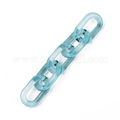 Transparent Acrylic Linking Rings&nbsp;OACR-T024-02-J07