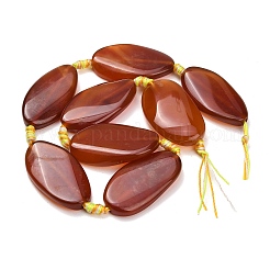 Natural Banded Agate Beads Strands&nbsp;G-F825-H01-03A