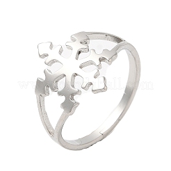 Non-Tarnish 304 Stainless Steel Adjustable Rings&nbsp;RJEW-K245-53P