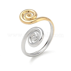 304 Stainless Steel Cuff Open Rings&nbsp;RJEW-D357-04GP